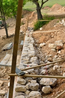 Mur en Pierres seches de Provence